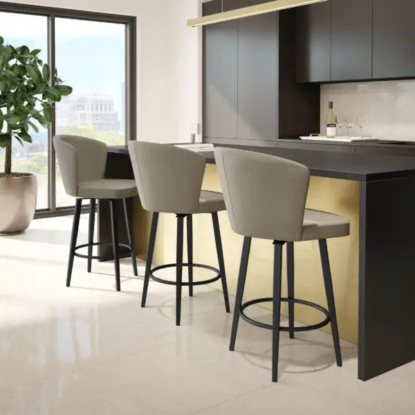 Benson Swivel Stool by Amisco - Image 2
