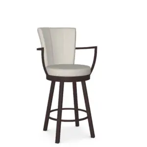Cardin Swivel Stool by Amisco