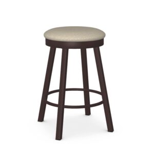 Connor Swivel Stool w/Fabric Seat by Amisco