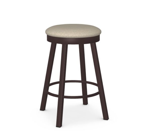Connor Swivel Stool w/Fabric Seat by Amisco