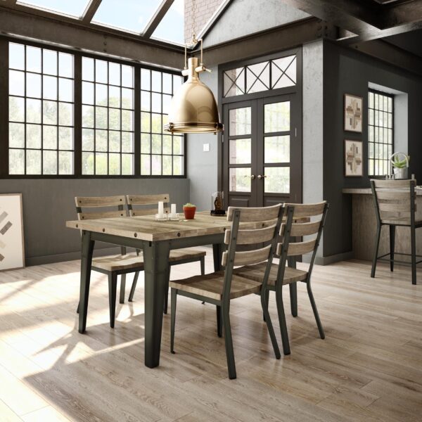 Dexter Chair w/Wood seat by Amisco - Image 3