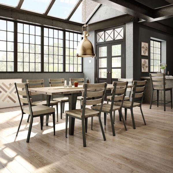 Dexter Chair w/Fabric seat by Amisco - Image 3