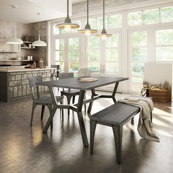Architect Chair w/Wood seat by Amisco - Image 2