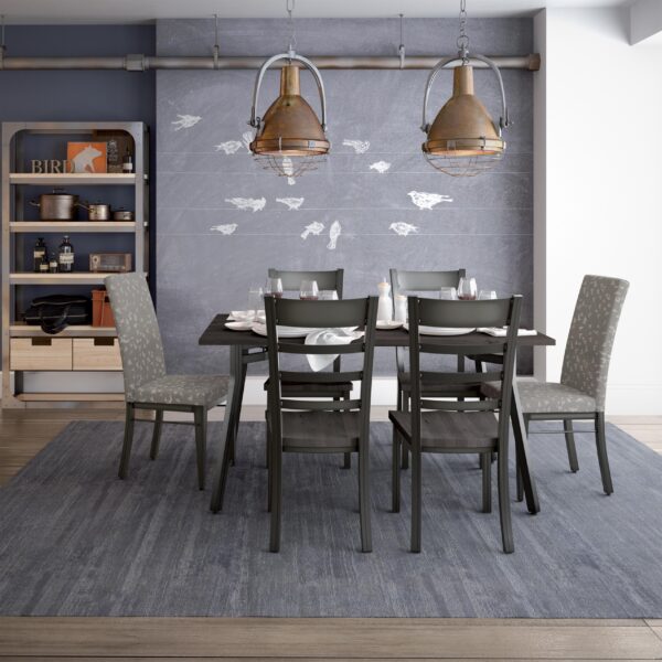 Owen Chair w/Wood seat by Amisco - Image 3