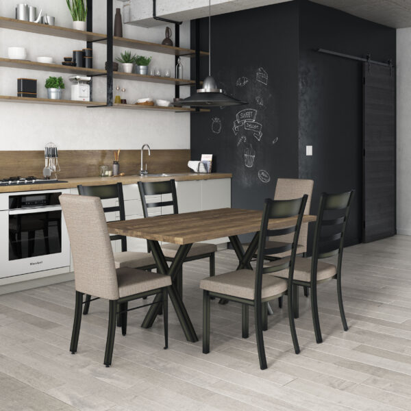 Owen Chair w/Fabric seat by Amisco - Image 2