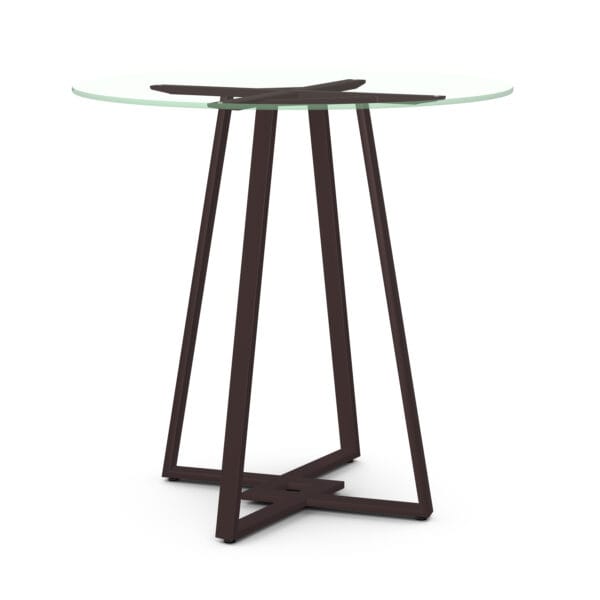 Dirk Round Bar Height Table by Amisco - Image 2