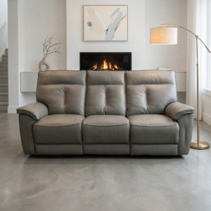 Oakley Sofa Power Recliner w/Headreast & Lumbar by Palliser