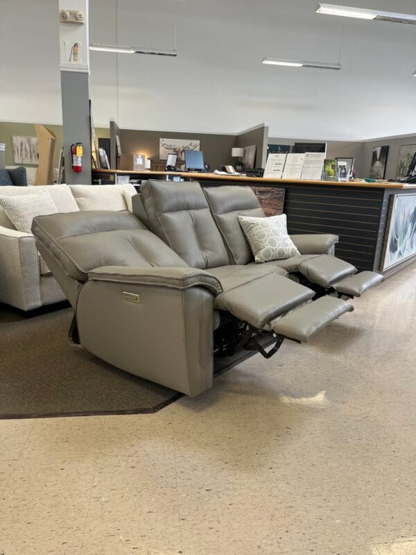 Oakley Sofa Power Recliner w/Headreast & Lumbar by Palliser - Image 4