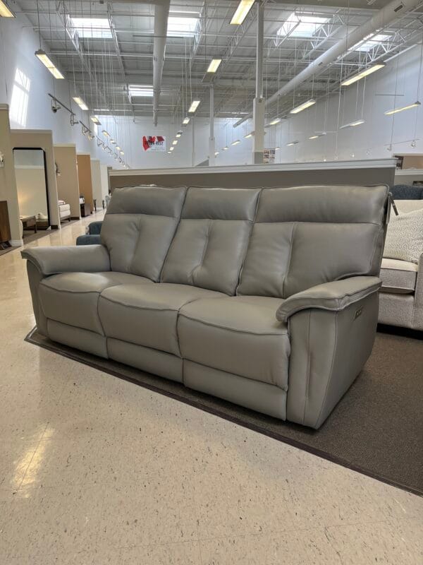 Oakley Sofa Power Recliner w/Headreast & Lumbar by Palliser