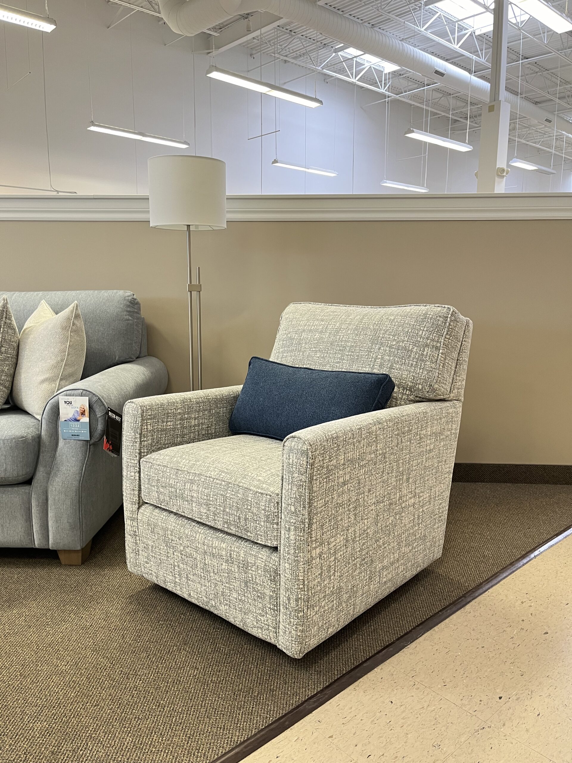 2284 Swivel Glider Chair by Decor-Rest