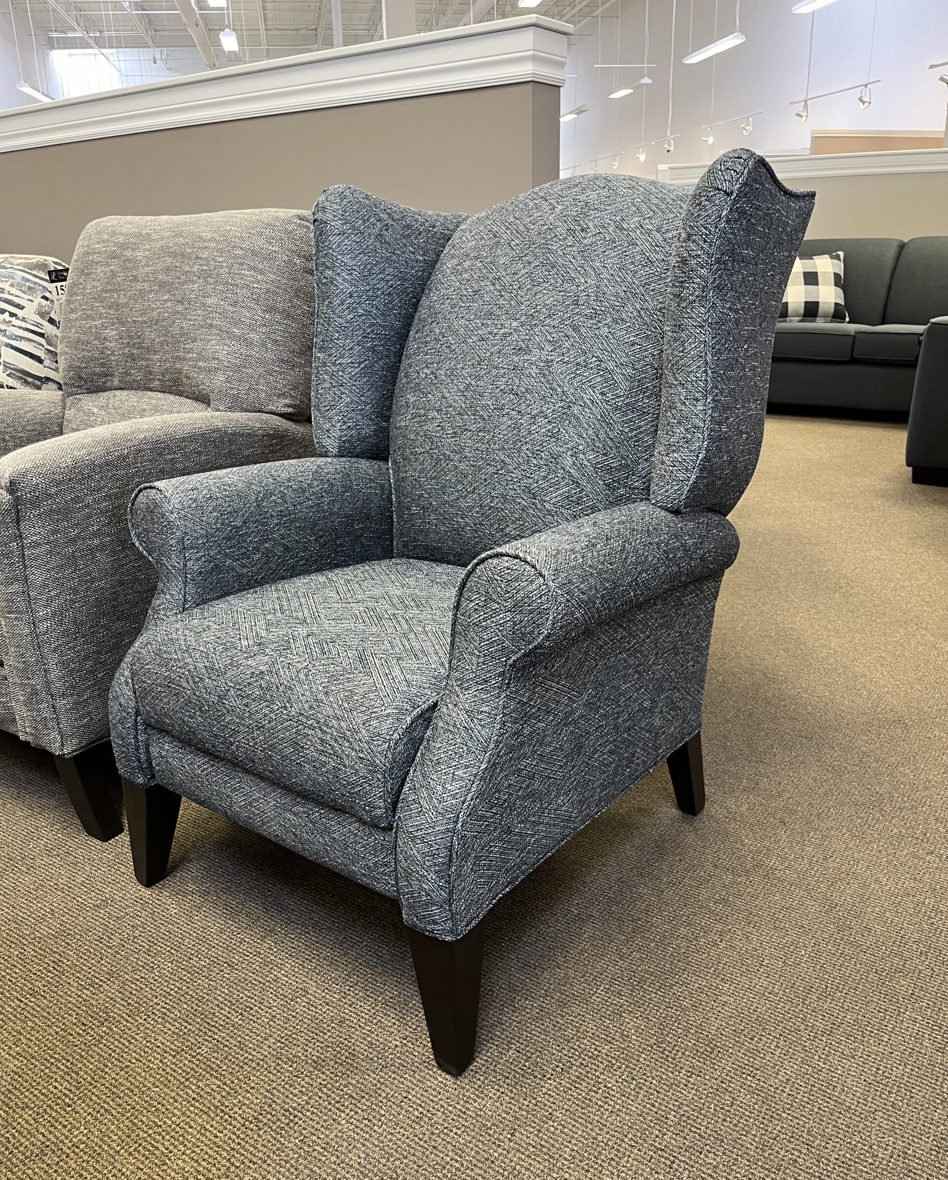 2220 Push Wing Back Chair by Decor-Rest