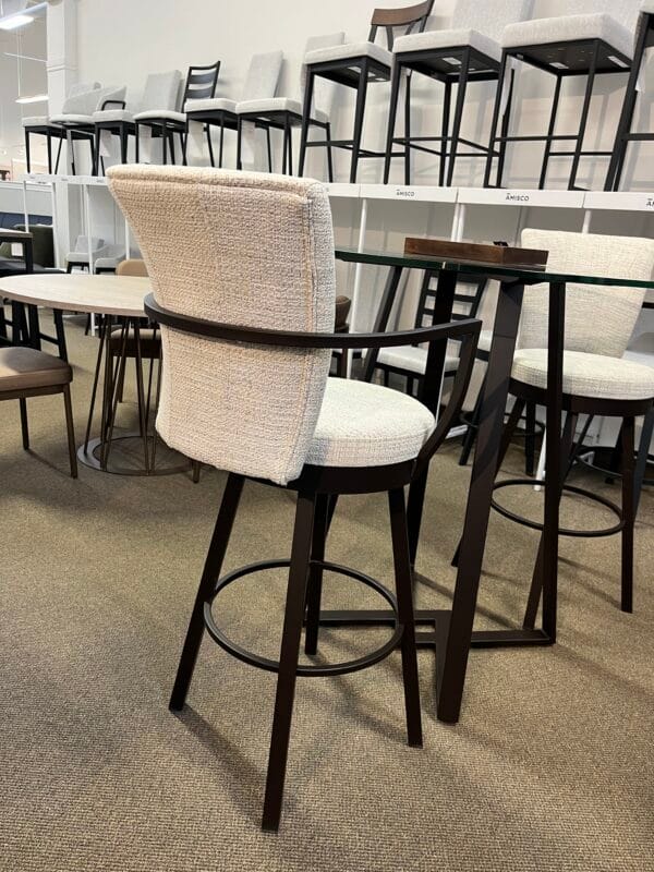 Dirk Round Bar Height Table by Amisco - Image 3