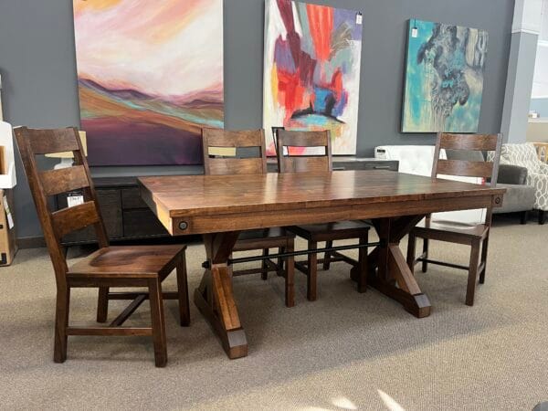 Rafters Dining Room Set by Handstone - Image 3