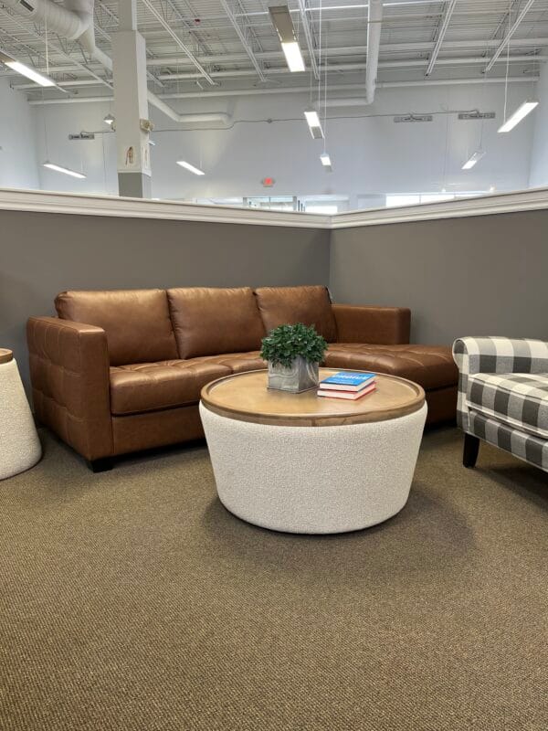 Barret Leather Sofa w/Chaise by Palliser - Image 4