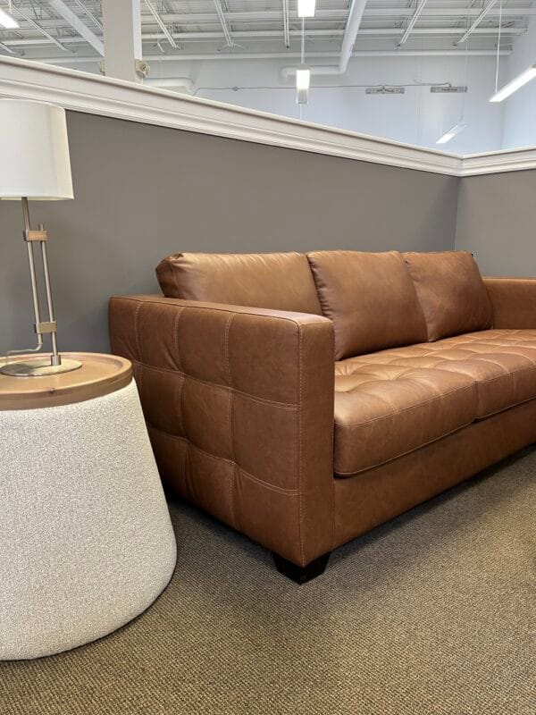 Barret Leather Sofa w/Chaise by Palliser - Image 2