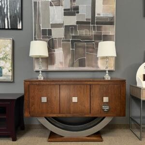 Contempo Pedestal Sideboard by Handstone