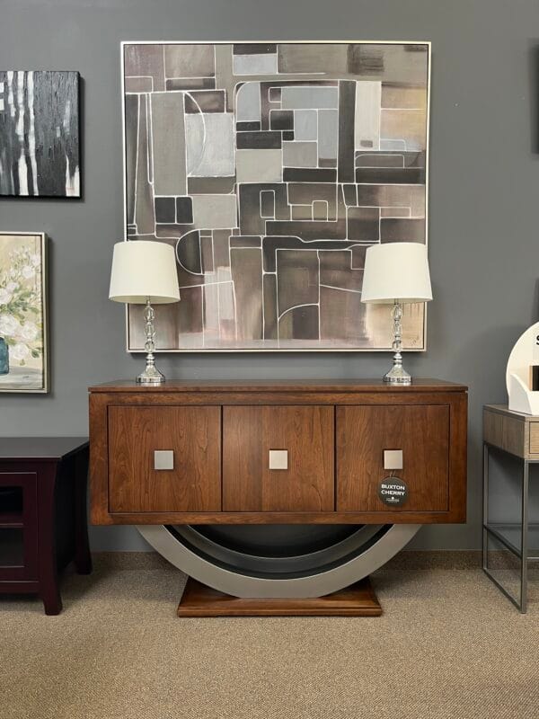 Contempo Pedestal Sideboard by Handstone