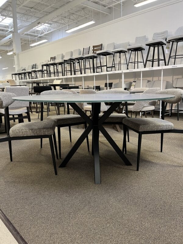 Asterisk Round Dining Table by Amisco - Image 5