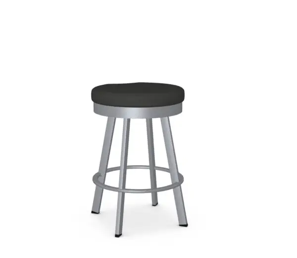 Bryce Swivel Stool w/Fabric Seat by Amisco