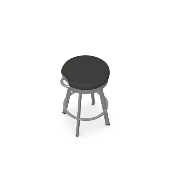 Bryce Swivel Stool w/Fabric Seat by Amisco - Image 3