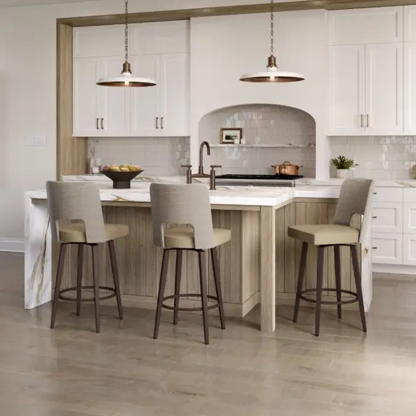 Chase Swivel Stool by Amisco - Image 3