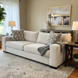 Plush Sofa by The Sofa Factory