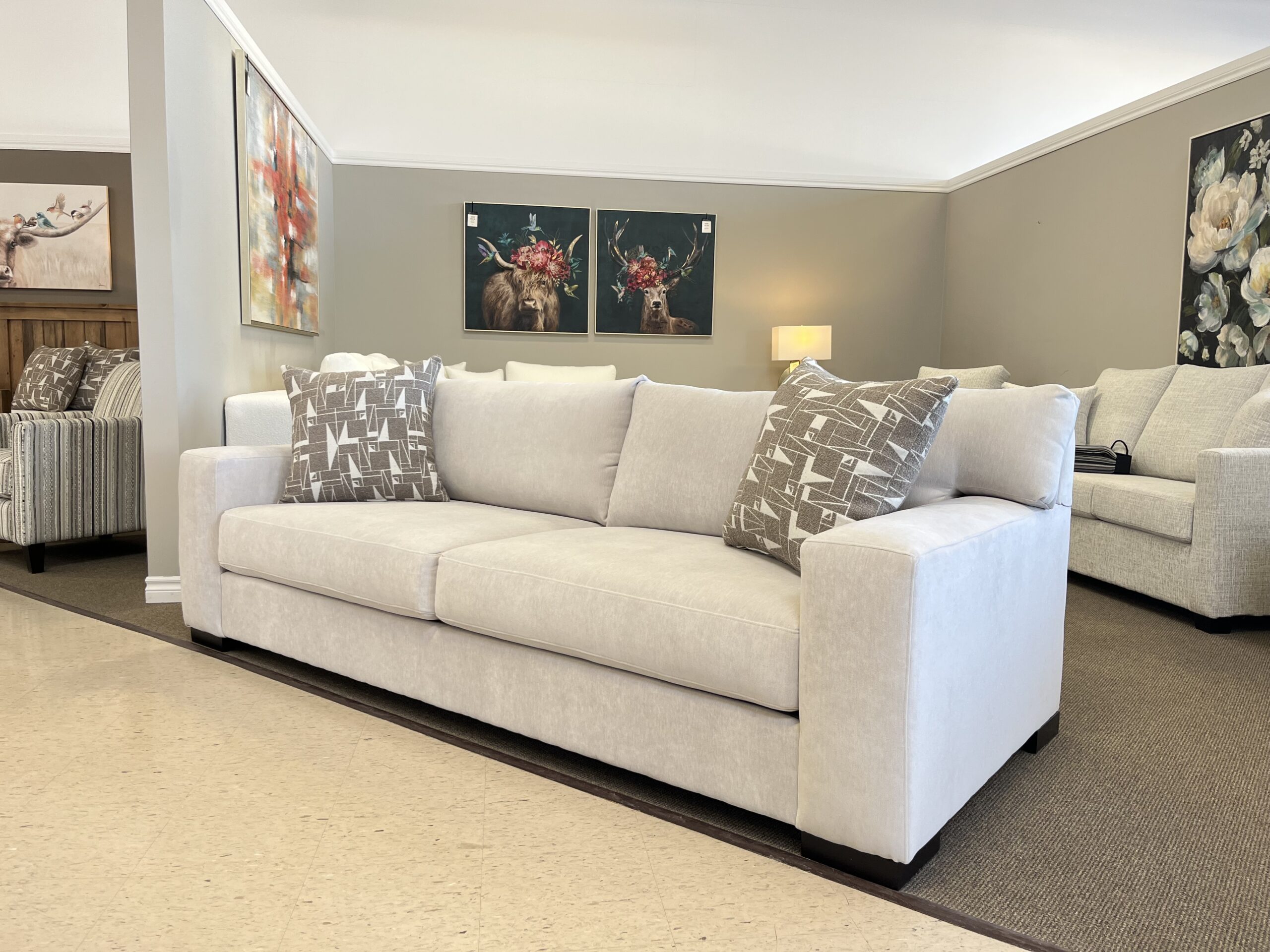 Plush Sofa by The Sofa Factory