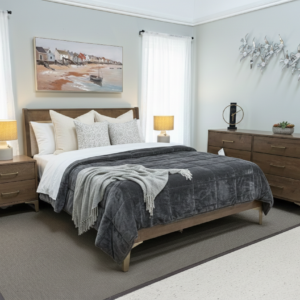 Queen Laguna Platform Bedroom Set by Handstone