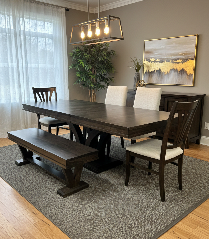 Verona Dining Room Set by Handstone