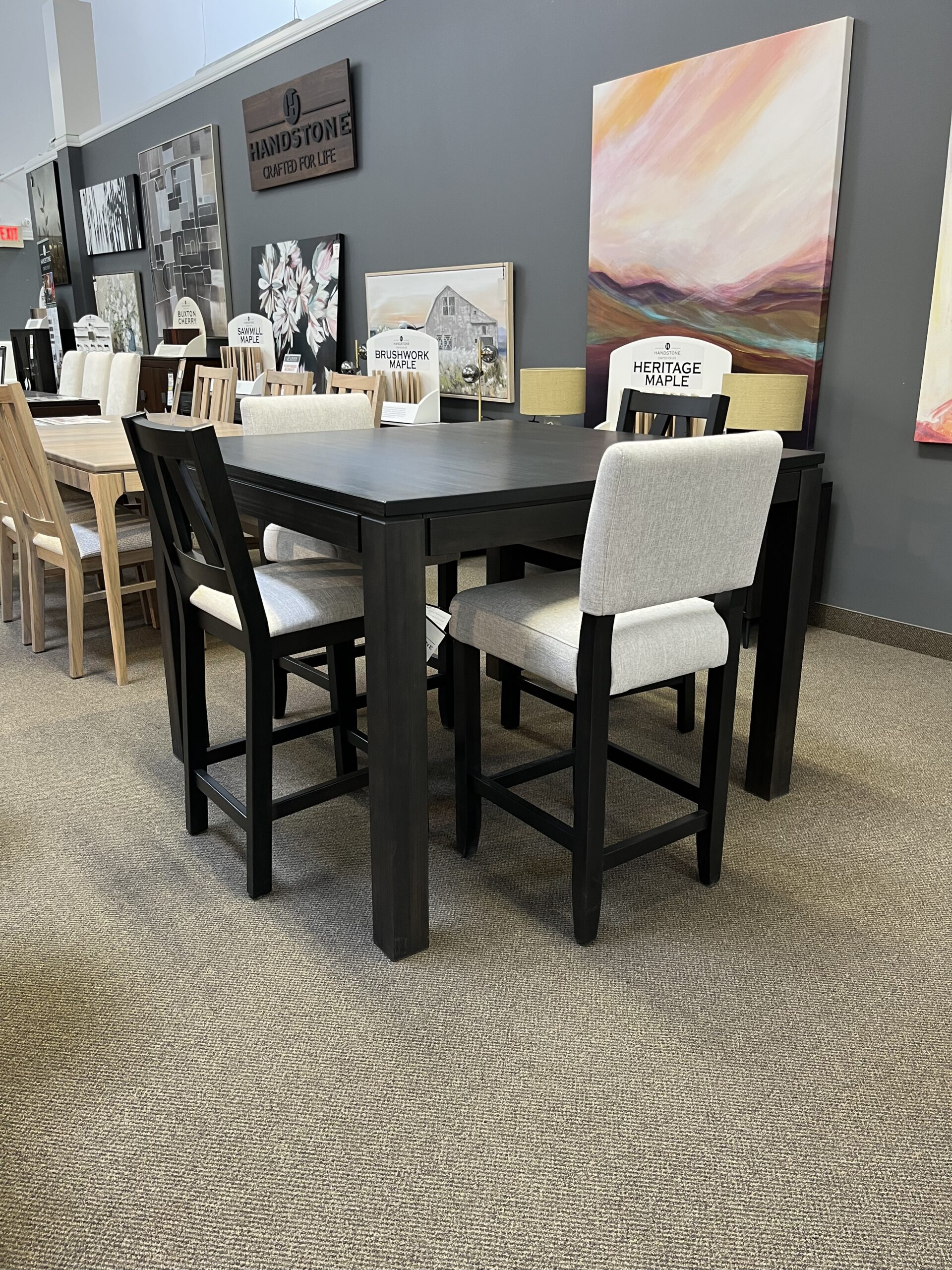 Contempo Harvest Counter Height Set by Handstone - Image 4