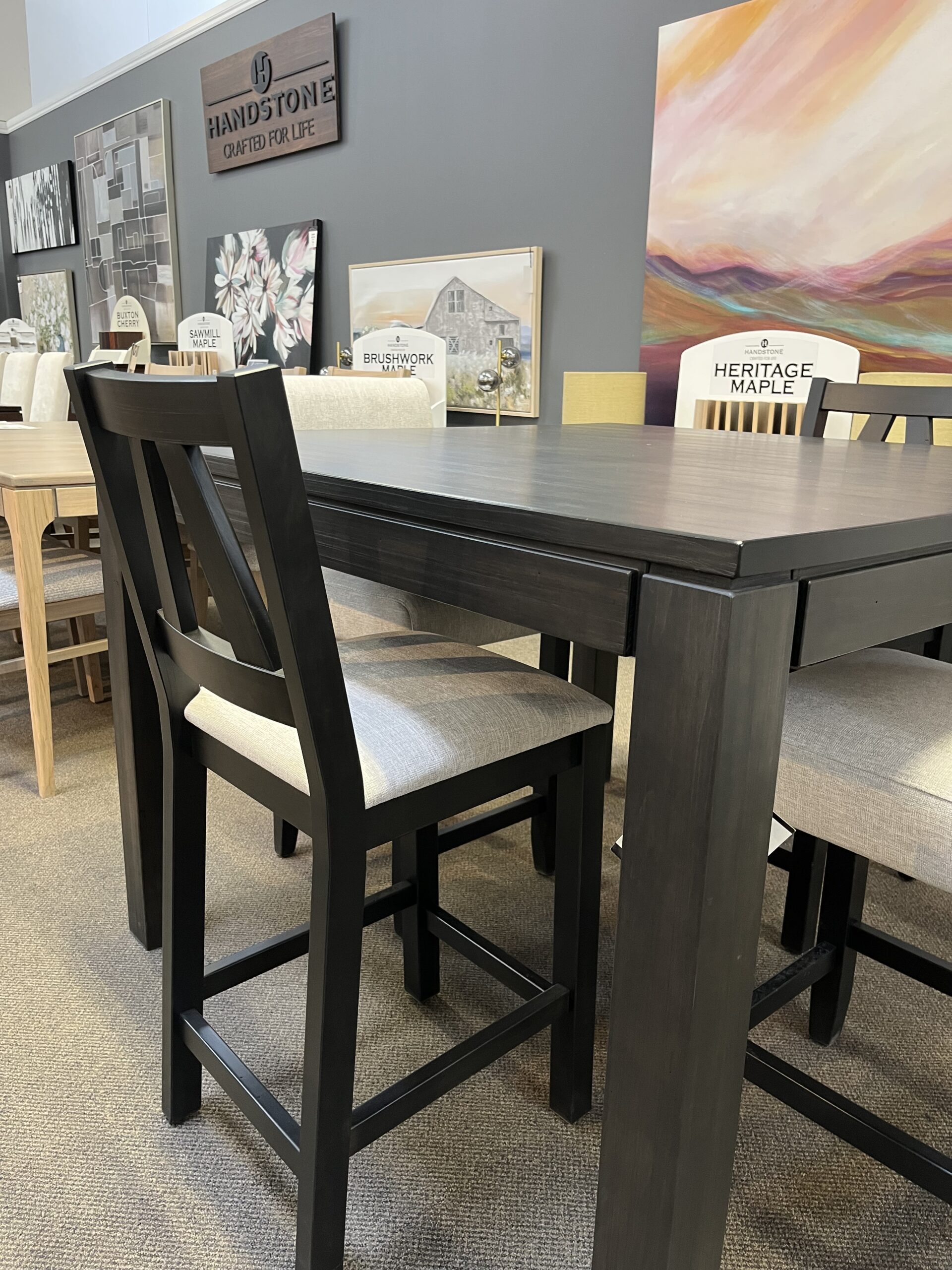 Contempo Harvest Counter Height Set by Handstone - Image 3